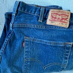 Levi’s 501 Original Buttonfly size 38 x 32